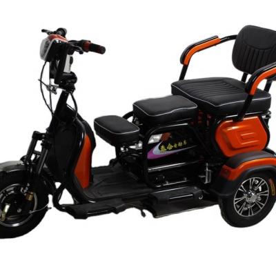 China Passenger China made factory direct sale ride long range three wheel electric tricycle bicycle for passengers for sale