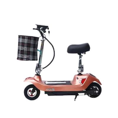 China Environmental protection unisex multiple electric scooter energy-saving color direct selling small electric bicycle with Seat for sale