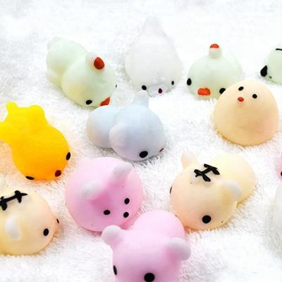 China Hot Cute Gift Sale OEM Factory Compression TPR Mini Animal Toys for sale