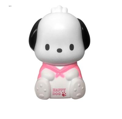 China Plastic Coin Storage Piggy Bank Dog Puppy Coin Bank for sale