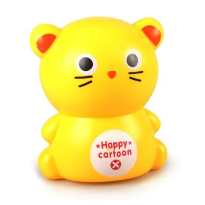 China Children's toys personalized money saving box kids PVC money bank plastic pig coin bank for sale