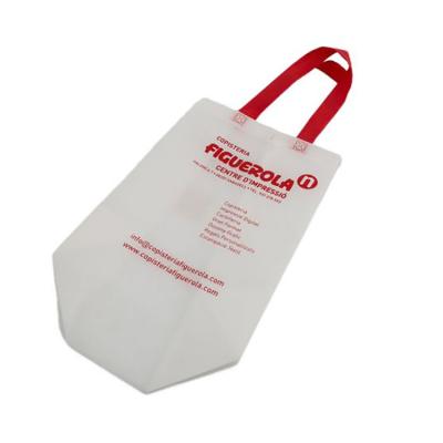 China Handled Friendly Reusable Grocery Store Recycled Eco Non Woven Bag PP Non Woven Bag With Logo for sale