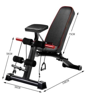 China Modern Made in China Major Adjustable Utility Foldable Flat Gym Weight Bench Weight Bench for sale