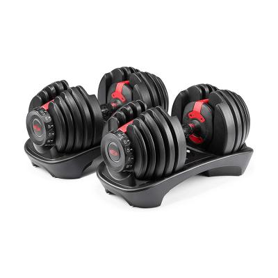 China China Universal Cheap Price Gym Equipment 40kg Weighs Adjustable Dumbbell For Sale for sale