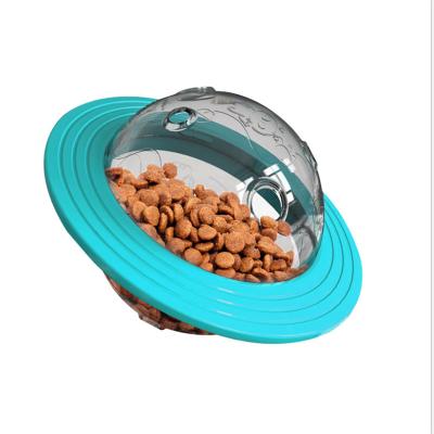 China Toy Funny Design Dog Training Disjointed Food Flying Discs In Flying Saucer Viable Ball Pet for sale