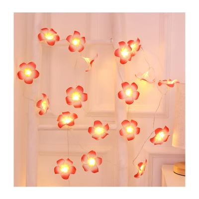 China Hot Sale Home Christmas Decoration String Lights In 2022 Frangipani Warm String Lights for sale