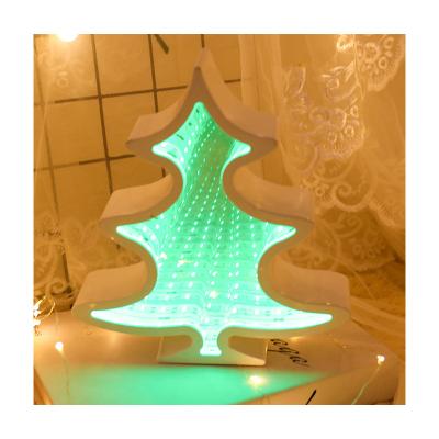 China Hot Selling Originality Home Battery 3D Infinity Mirror Lamp Tunnel Effect LED Night Light for sale