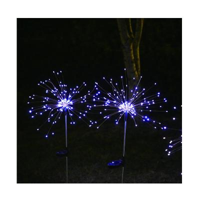 China Hot Selling Outdoor Garden Spot LED Solar Christmas Dandelion Waterproof Light Fairy Decorative Light for sale