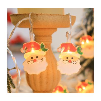 China Santa Claus Snowman New Year Led Decorative Christmas Home Party Light String for sale