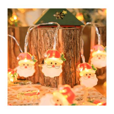 China 2022 New Product Ideas Santa Claus Fairy Lights Hot Sale Party Home Supplies Snowman Electric Fairy Lights for sale