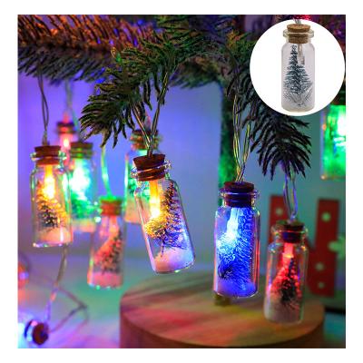 China Christmas LED Belle Bottle Light Wish String Pine String Light Christmas Home Party Decor String Light for sale