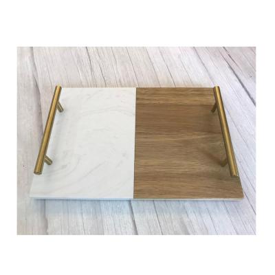 China Elegant Decorative Stone Fruit Tray For Counter Vanity Dessert Serving Marble Nightstand of Home.Restaurant.Bar.Hotel.Wedding for sale