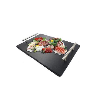 China New Product Home.Restaurant.Bar.Hotel.Wedding Fashionable Stone Slate Turkish Tea Tray for sale