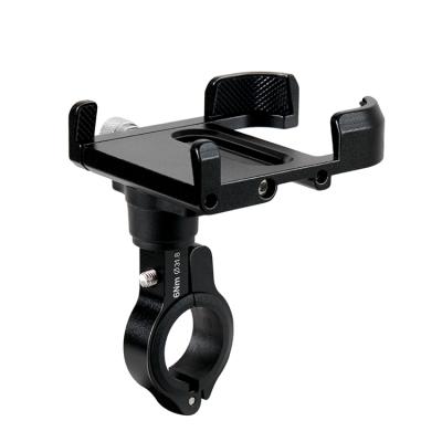 China Rotatable Universal Phone Mount Adjustable Aluminum Bicycle Cell Phone Holder Bike for sale