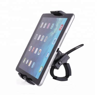 China Adjustable Bike Phone Holder Bicycle Handlebar Tablet Mount Holder 360 Swivel Bracket for sale