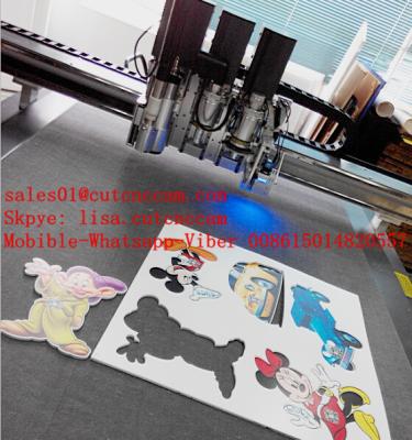 China Marker Position Auto Camera Registration Sensing System CNC Cutting Machine for sale