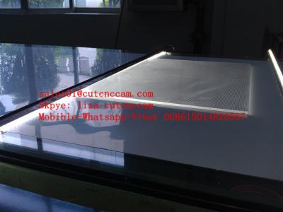 China Acrylic Edgelit Backlit Panel Light Distribution Array 3D V Cutting Machine for sale