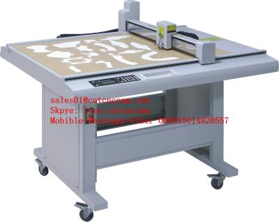 China E Flute Google Paper Cardboard Digital Knife Cutting Machine Sample Plotter for sale