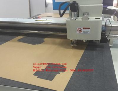 China Corrugated Liner Boxboard Sampling Prototype Knife Cutting System Plotter for sale