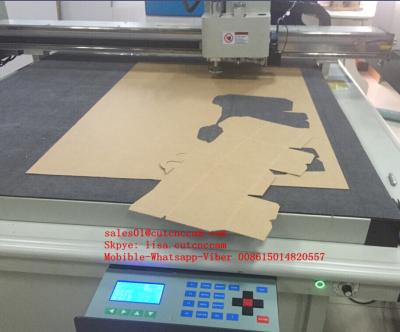 China Paper Furniture Architecture Vibrating Knife Digital Proof Cutting Machine for sale