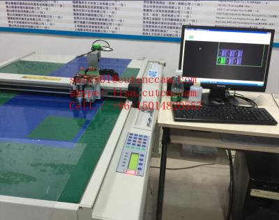 China Pregreg Carbon Fibre Phone Adhesive Paper Film Pattern Cutting Plotter Machine for sale