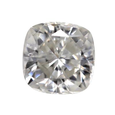 China NO GRA Certificate Wholesale Price Normal Cushion Cut Loose Stone DEF Color VVS Diamond Moissanite for sale