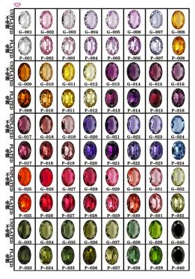 China Unique Iridescent Gemstone Glass Iridescence / Color Chart Wuzhou Yisheng Jewelry Company CZ for sale