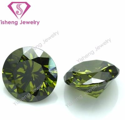 China Color Set Or Fire 30 Colors CZ Synthetic 3mm Round Shape Zircon Stones Wholesale Price for sale