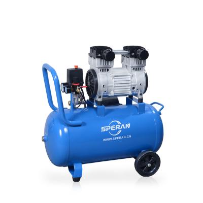 China Amazon oil free hit silent type portable air qiuet oil free piston compressor for sale