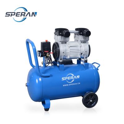 China Silent type oil free qiuet oil free piston reciprocating compressor for sale