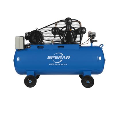 China W3065 Lubricated Belt Driven Pump 3KW 4HP 150L 200L 300L Piston Air Compressor With Electric Motor for sale