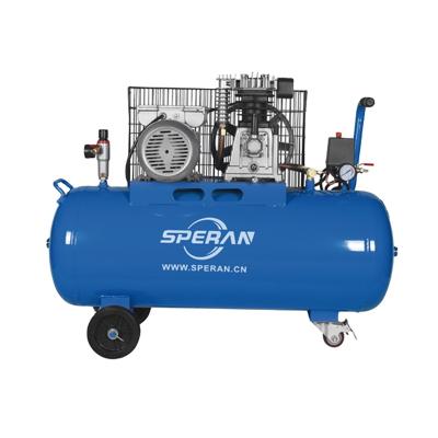 China Best price wholesale 8 bar lubricated 200 liter compressor belt drive Italy electric portable air compressor for sale