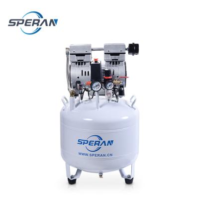 China 32L 38L Oil Free Ultra Quiet Oil Free Medical Air Compressor For Dental Chair for sale