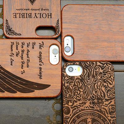 China High Quality Shockproof Mobile Phone Case For iphone 7 Wooden Case for sale