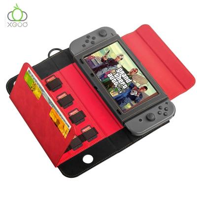 China For Nintendo DS PU Leather Carrying Case for Nintendo Switch with 12 Cartridge Holder for sale