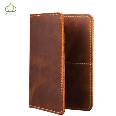 China China Market Passport Holder Passport Cover Travel Genuine Leather High Quality Card Holder for sale