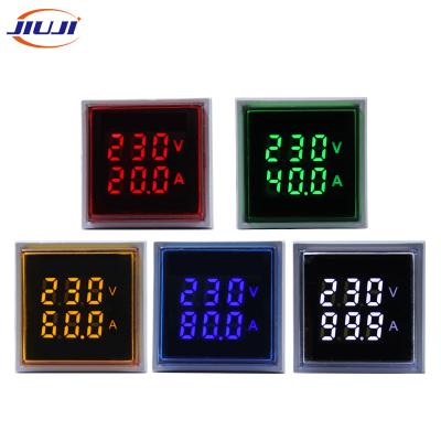 China Ad16 22mm Blue Led Digital Display Electricity Hertz Frequency Meter 0-99hz AD16-22FVAH for sale