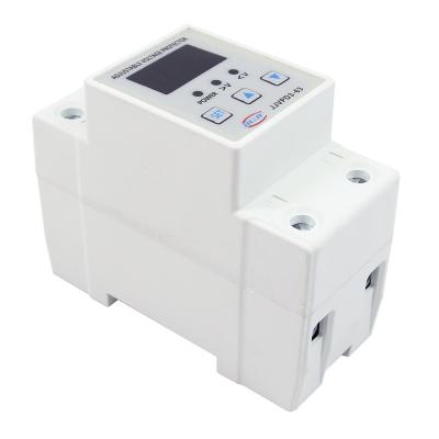 China Voltage Protection 220v 2p 40a Automatic Recovery Over Under Voltage Protector for sale