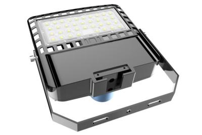 China 100 Watt Commercial Led Parking Lot Lights With Photocell Trunnion Slip Fitter for sale