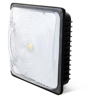 China 45W LED Canopy Light Fixture , Square Light Canopy 3030 Led Chips Inside for sale