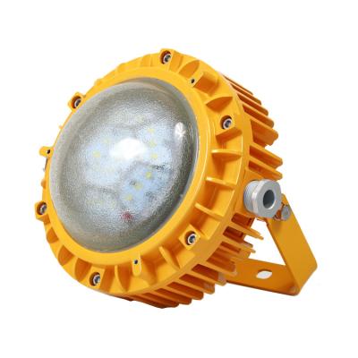 China Yellow Industrial LED Explosion Proof Lighting Bright 60W For Gas Station for sale