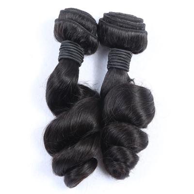 China Cheap Virgin Hair Extension Factory Bundle Hair Loose Wave Hair Bundles for sale