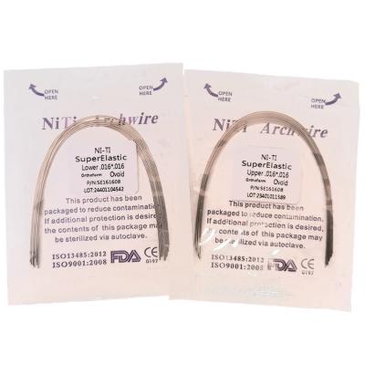 China Orthodontic Materi Brend Niti Arch Dental Floss Metal Colors Orthodontic Arch Floss for sale