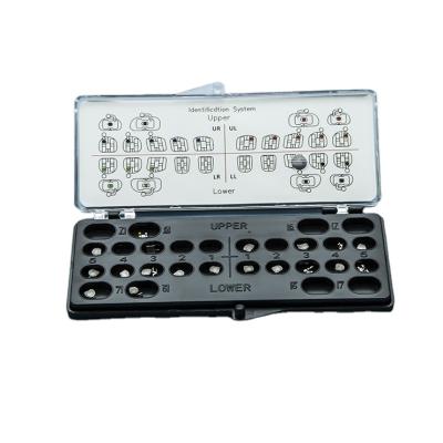 China Easy Operation 0.022 Mini Metal Self-Ligating Dental Orthox Bracket / Braces For Orthodontic Teeth for sale