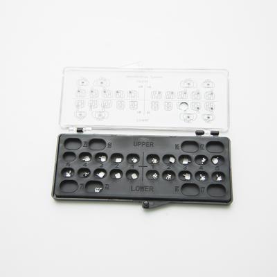 China Easy Operation Cheap Dental Supply 0.022 Mini Metal Bracket Dental Braces Orthodontic Bracket for sale