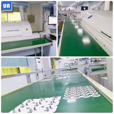 China 300mm 400mm Width Flat Belt Conveyor Aluminium Profile Frame For LED Products for sale