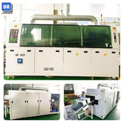 China van het de Golfsoldeersel van 220V 60HZ SMT de Machine 25M3/Min Exhaust Tin Welding Machine rf-450A Te koop