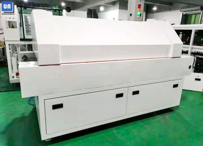 China 300mm Mesh SMT Reflow Oven PLC PID Lead Free 5 Heating Zones 4KW For Dip Line for sale