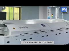 Running machine of reflow oven