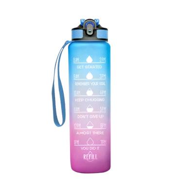 China High Quality Plastic New Design Cooling Water Bottle Custom Logo Viable For Sports Gym Wholesale Factory Price for sale